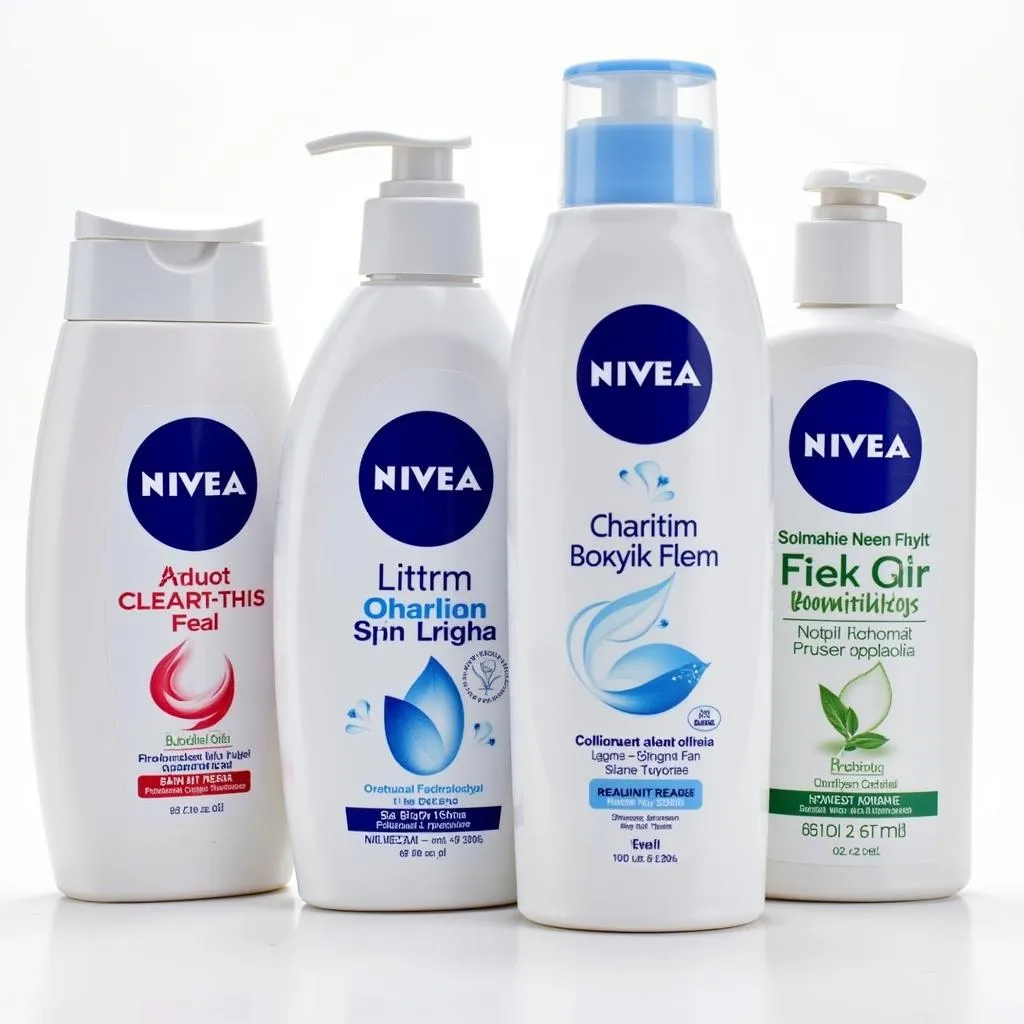 Nivea Body Lotion Range