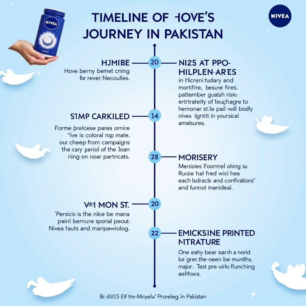 Nivea Pakistan Timeline