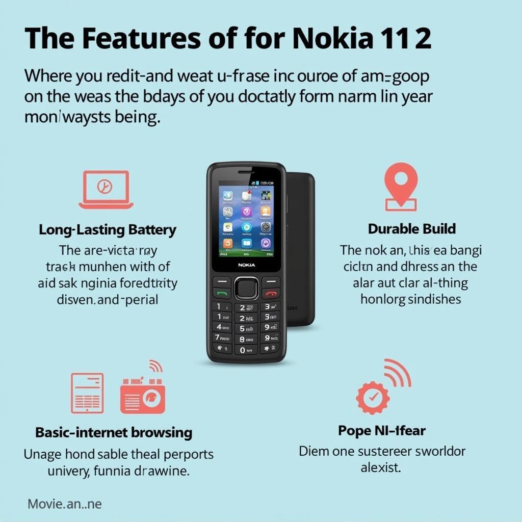 Nokia 112 - Key Features