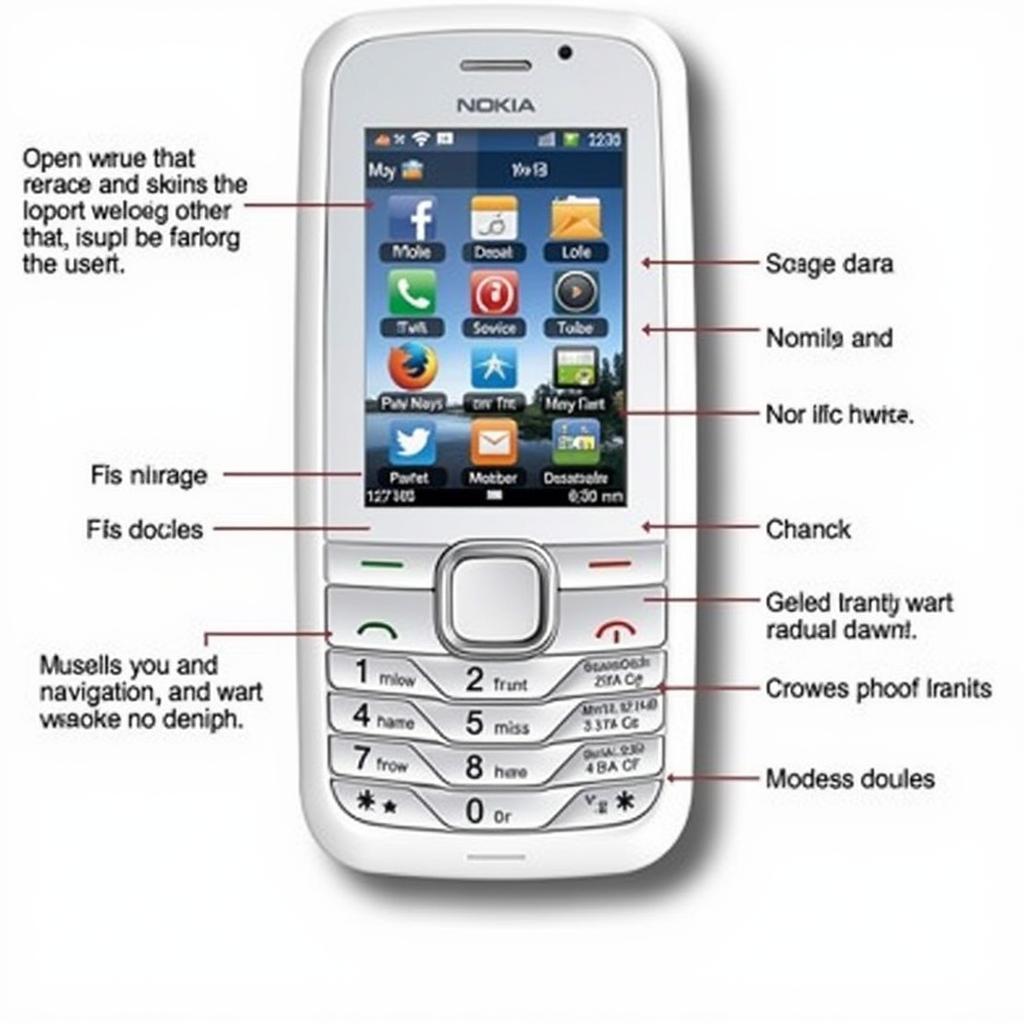 Nokia C3 User Interface and Apps