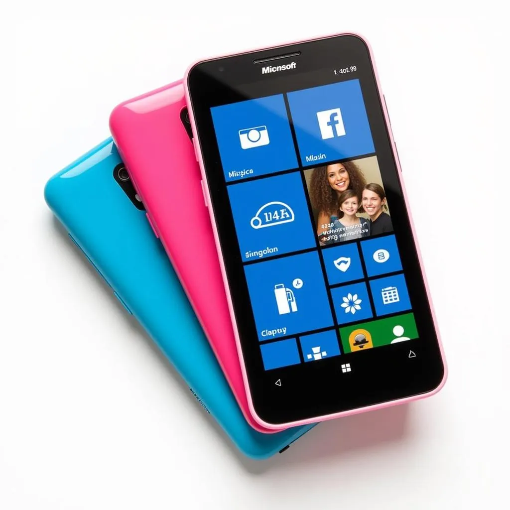 Nokia Lumia 800 in various colors