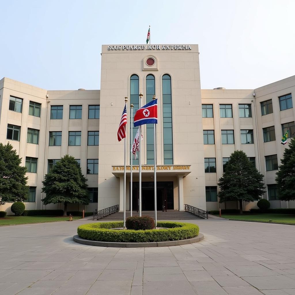 North Korea Embassy in Islamabad, Pakistan