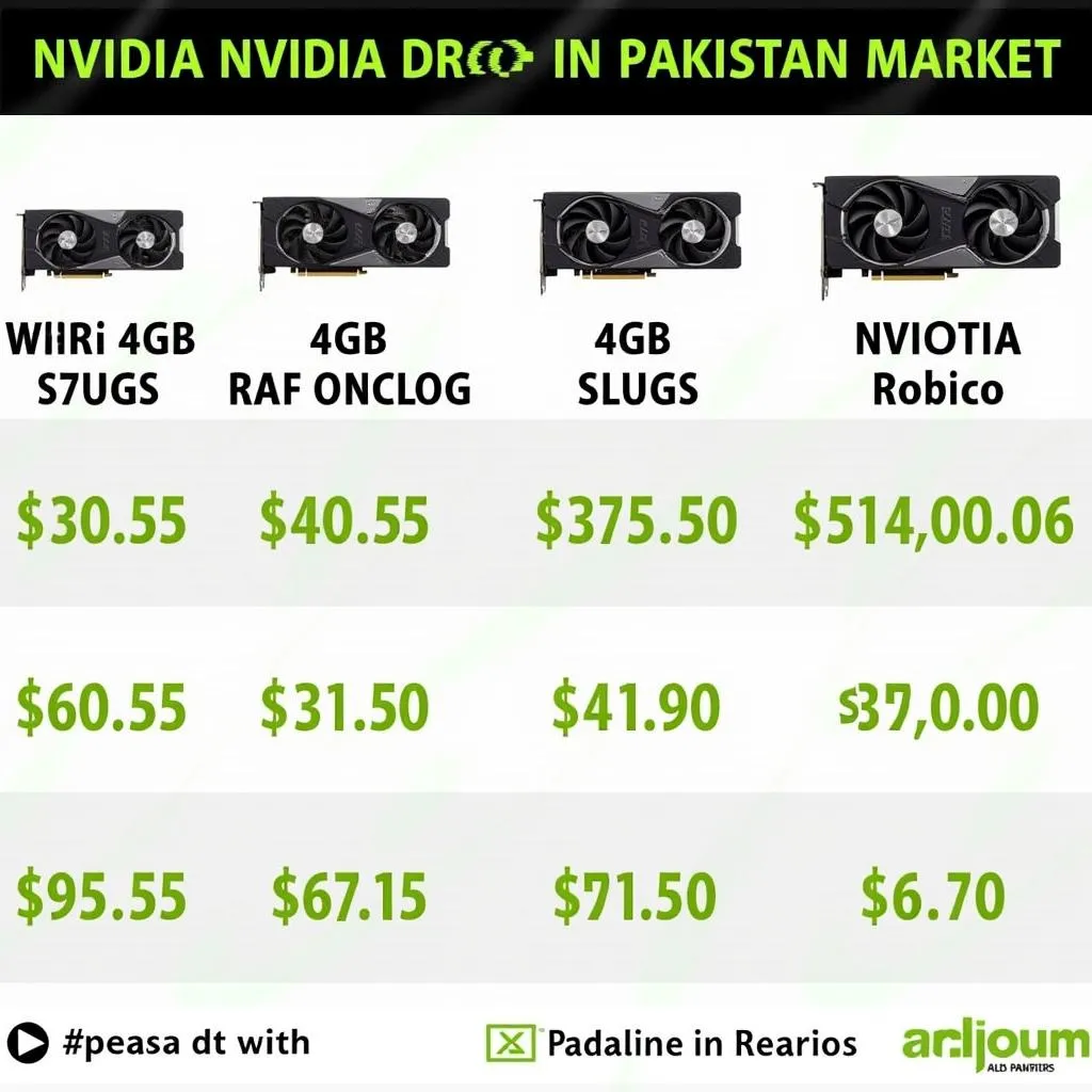 NVIDIA 4GB graphics card options available in Pakistan