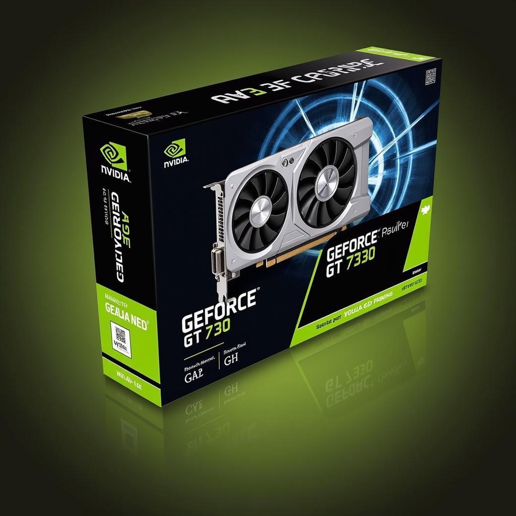 Nvidia GeForce GT 730 graphics card box