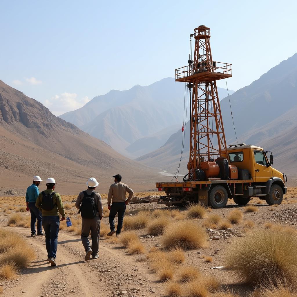 Oil and gas exploration activities in Pakistan