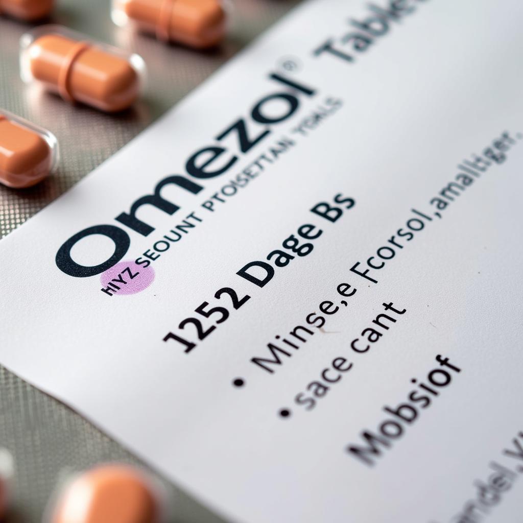 Omezol 40 mg packaging