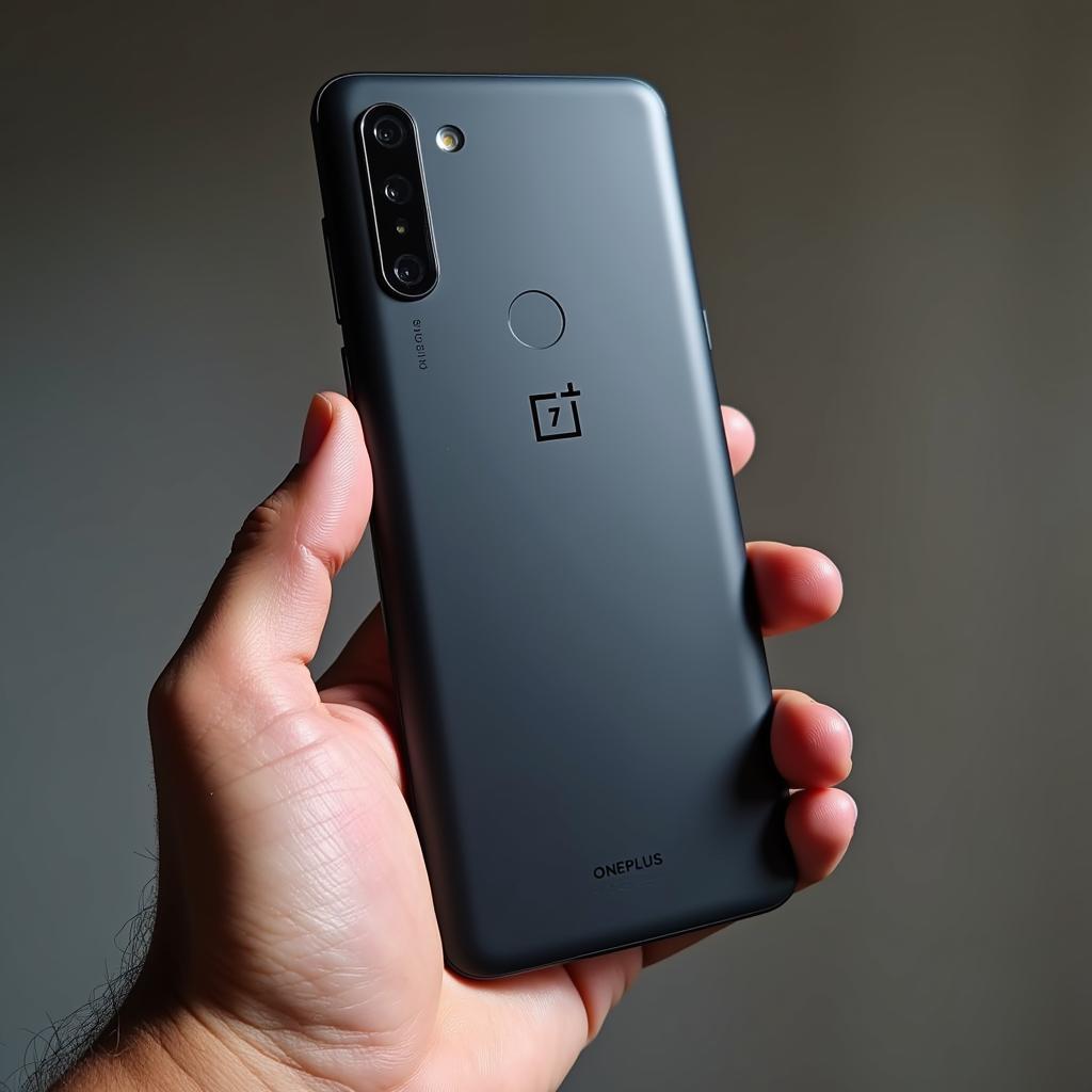 OnePlus 7T Pro McLaren Edition in Hand