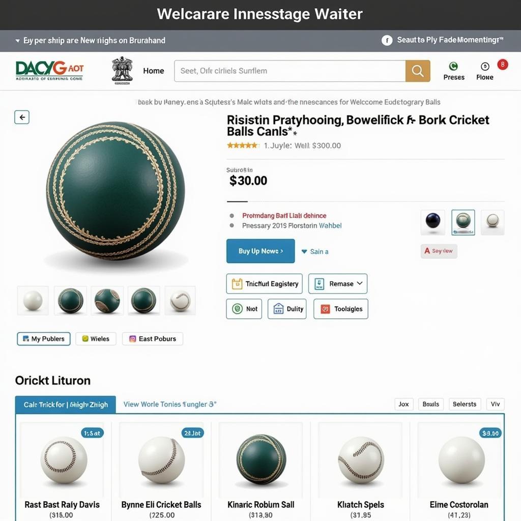 Online Cricket Ball Shopping in Pakistan