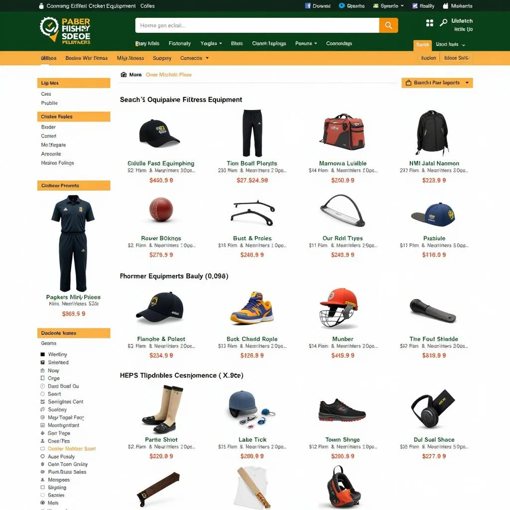 Online Cricket Shopping Pakistan