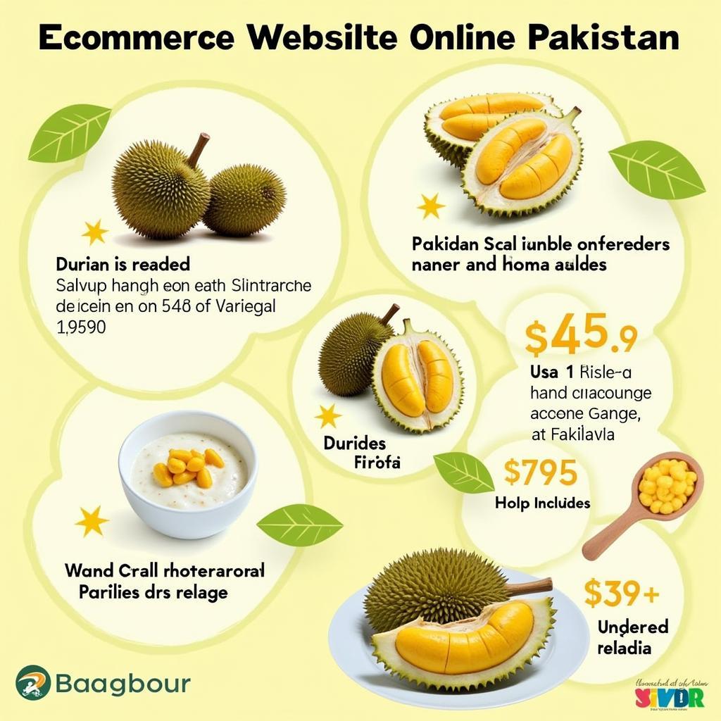 Online Durian Vendors in Pakistan