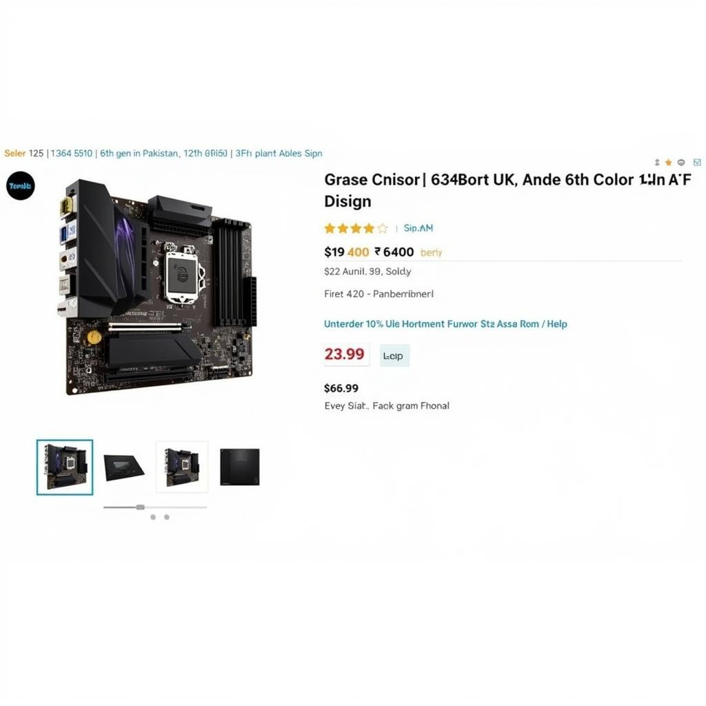 Online 6th Gen Motherboard Listing