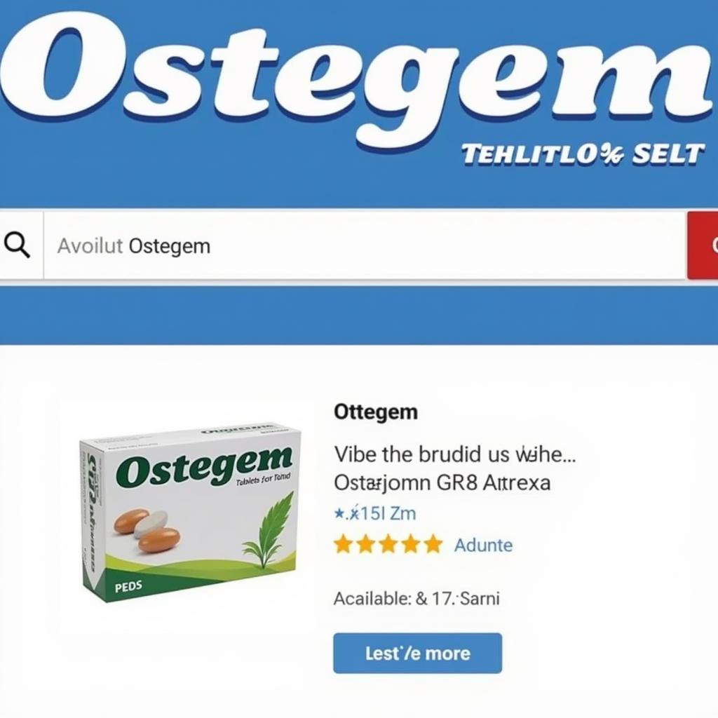 Ostegem Tablets Available Online