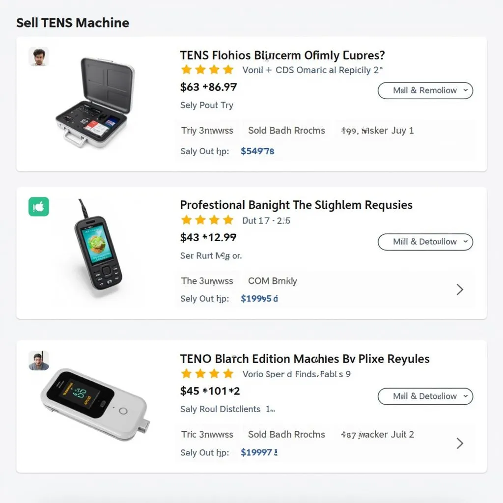 Online Retailers Selling TENS Machines