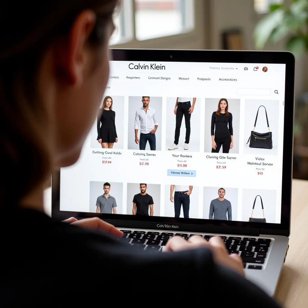 Online shopping for Calvin Klein outlet deals