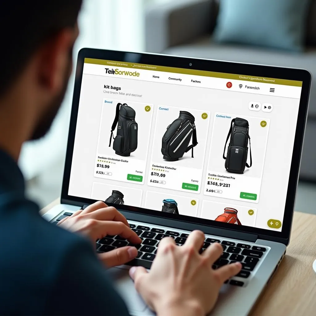 Online Shopping for a Cricket Kit Bag in Pakistan