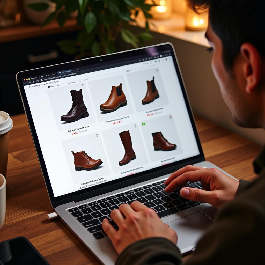 Online Shopping for Leather Boots in Pakistan