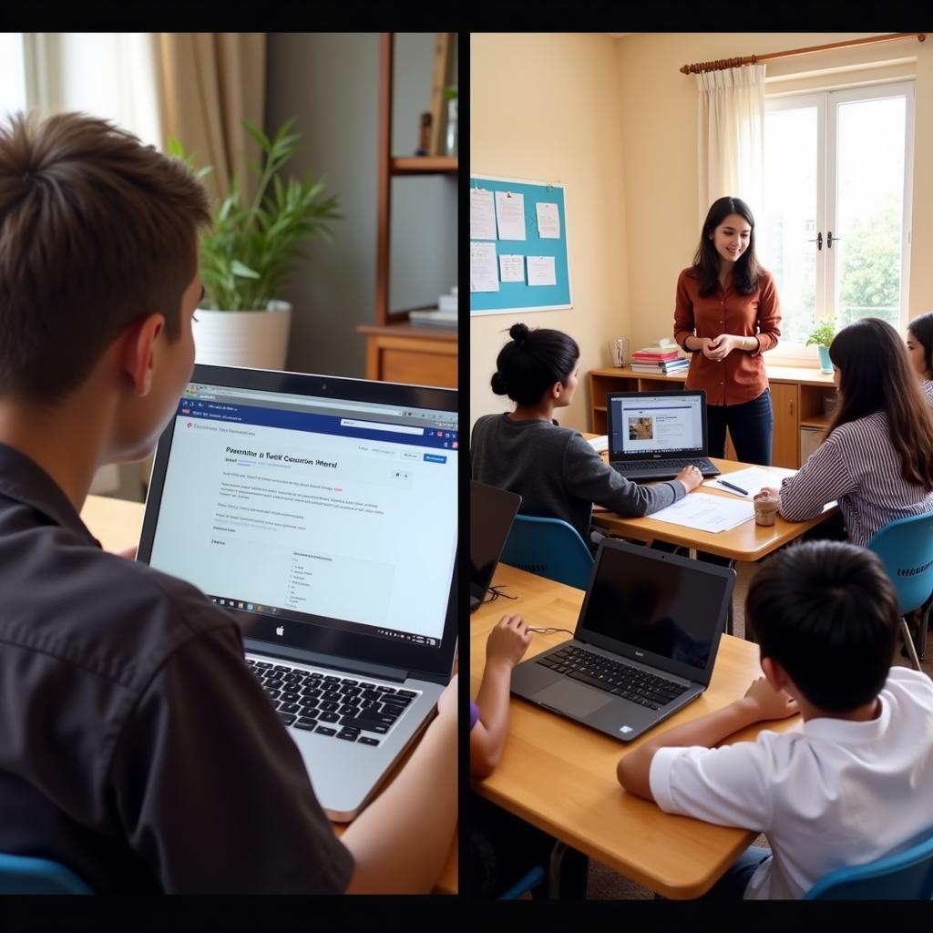 Online vs. In-person TEFL courses in Pakistan