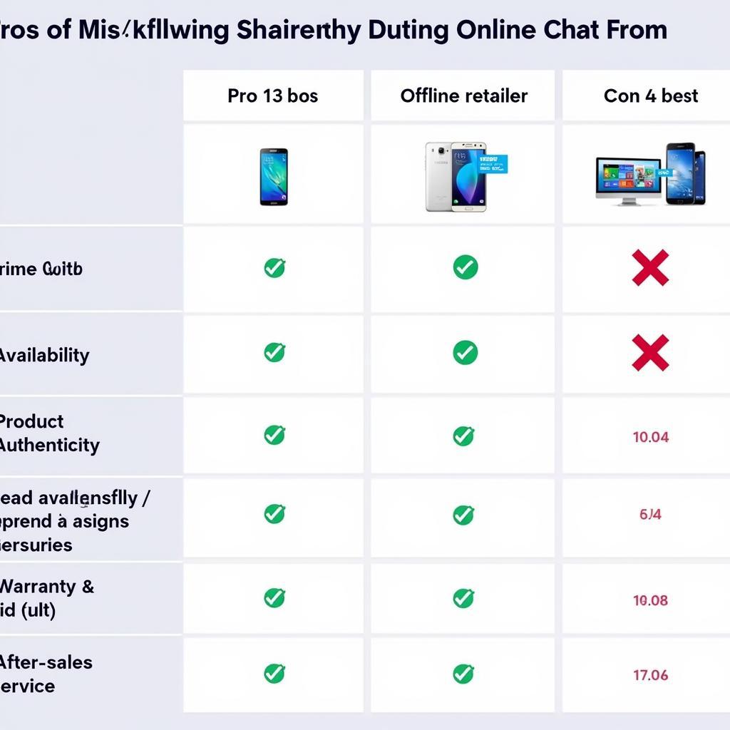 Online vs. Offline Samsung Phone Shopping