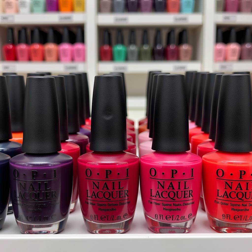 OPI Nail Polish Display in Pakistan