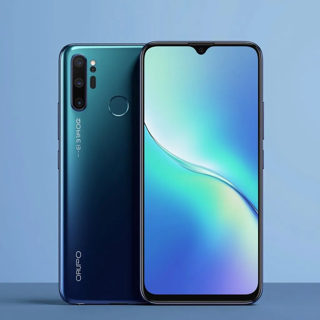 Oppo A18 design and display