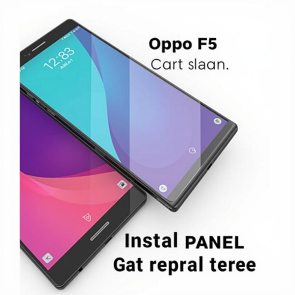 Oppo F5 with New Panel