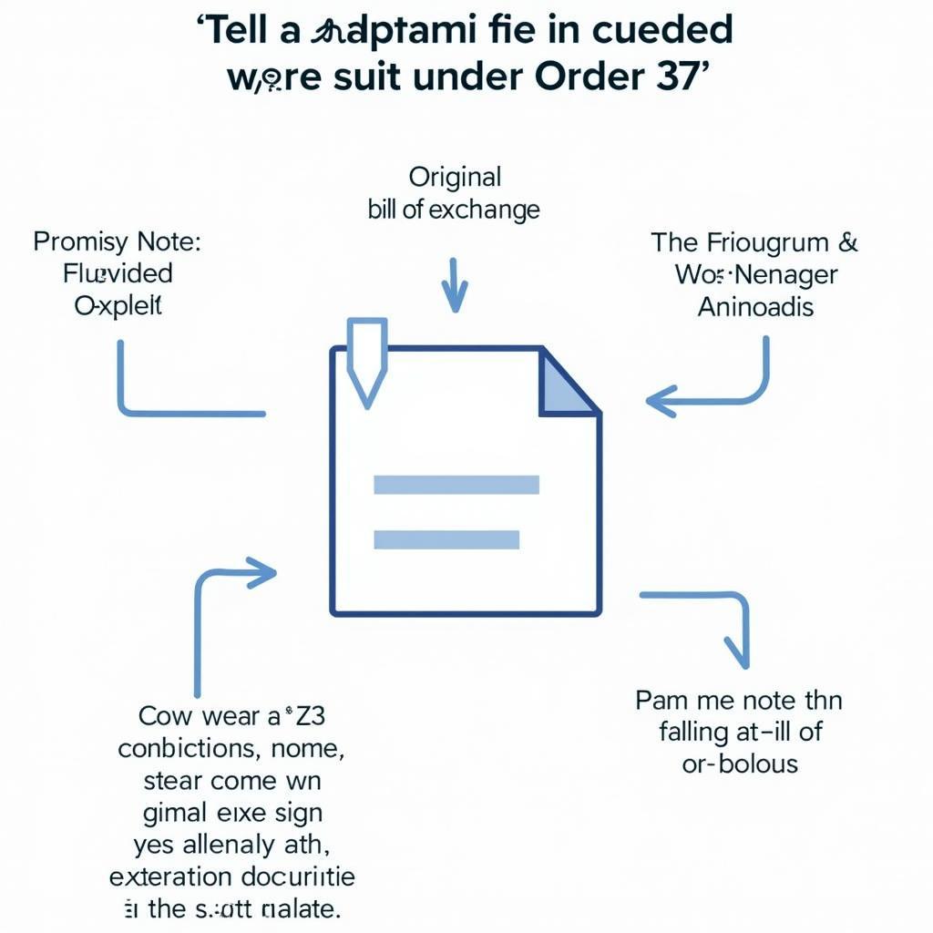 Documents Required for Order 37