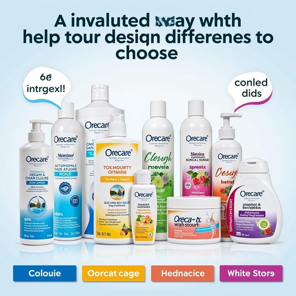 Different Orecare Toothpaste Options