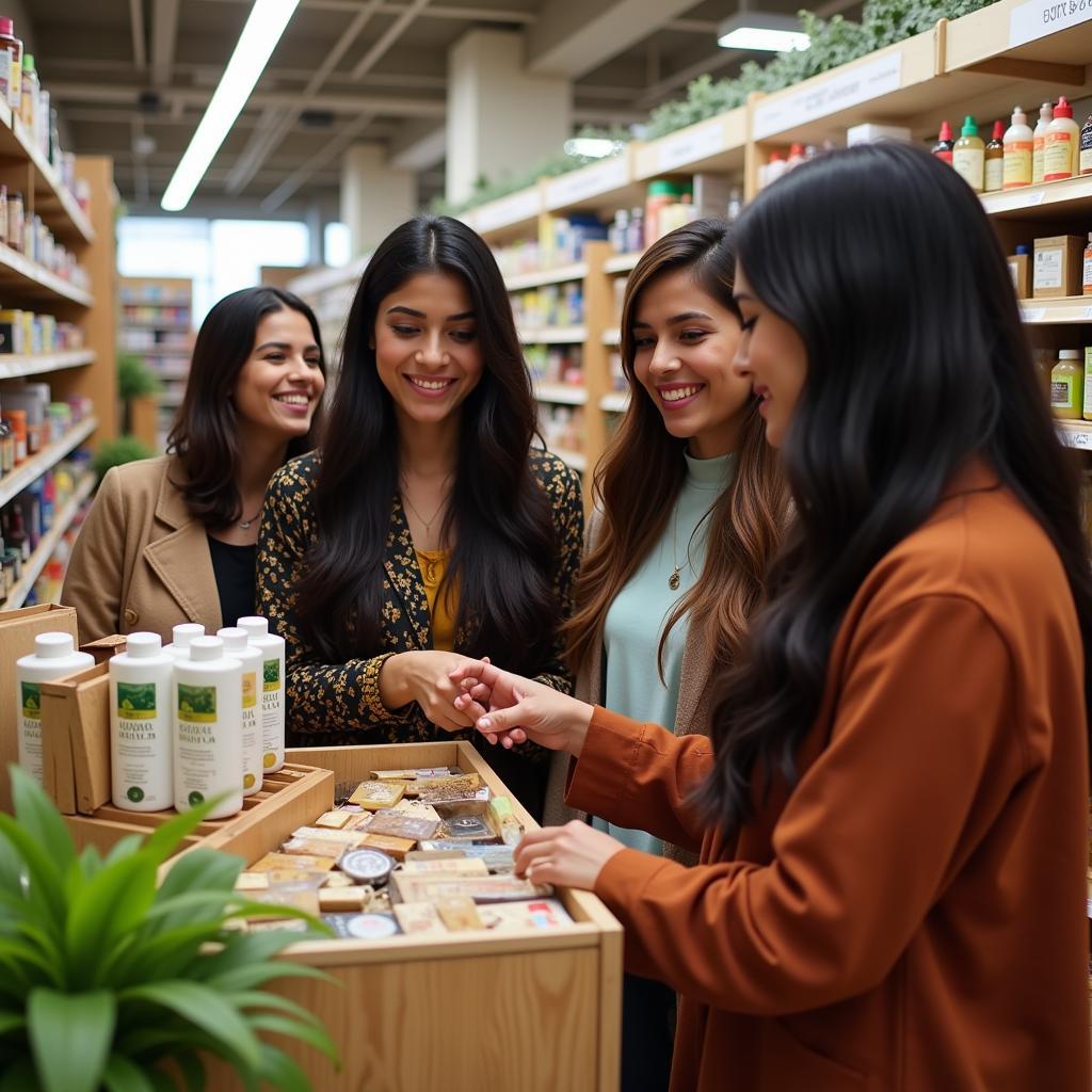 Pakistani women choosing organic hair dye