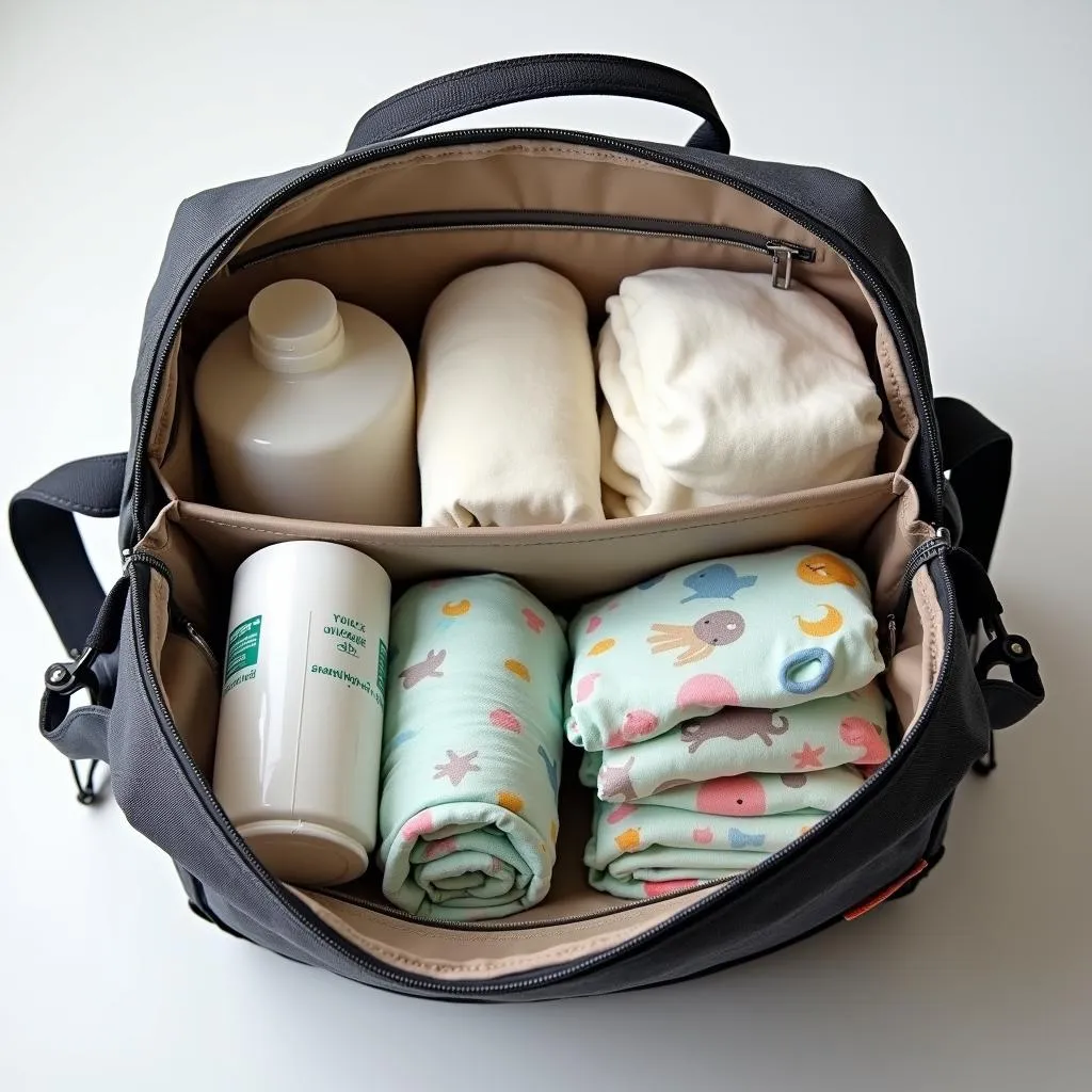 Organized Diaper Bag with Essentials in Pakistan