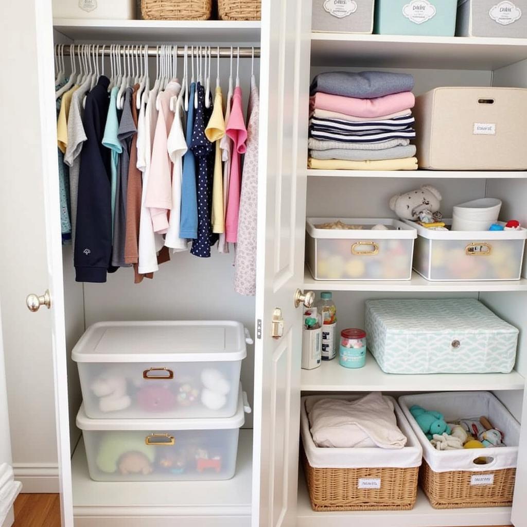 Organizing Your Baby Wardrobe