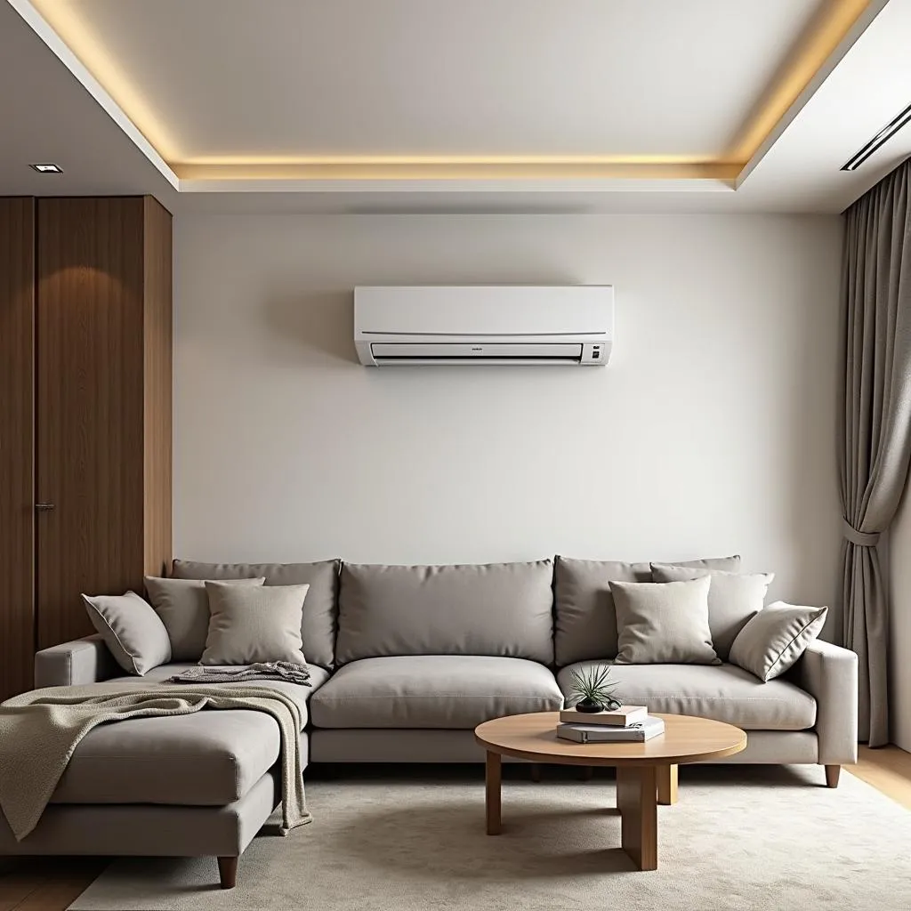 Orient DC inverter AC 1.5 ton in a modern living room in Pakistan