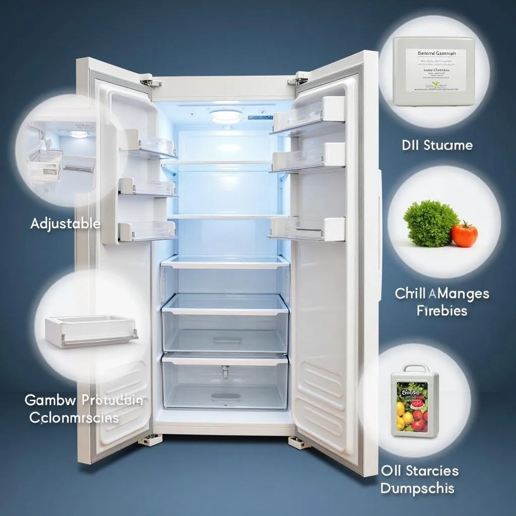 Orient Small Fridge - Direct Cool Technology