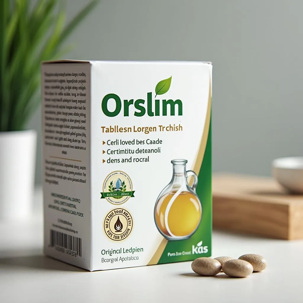 Orslim tablet packaging in Pakistan