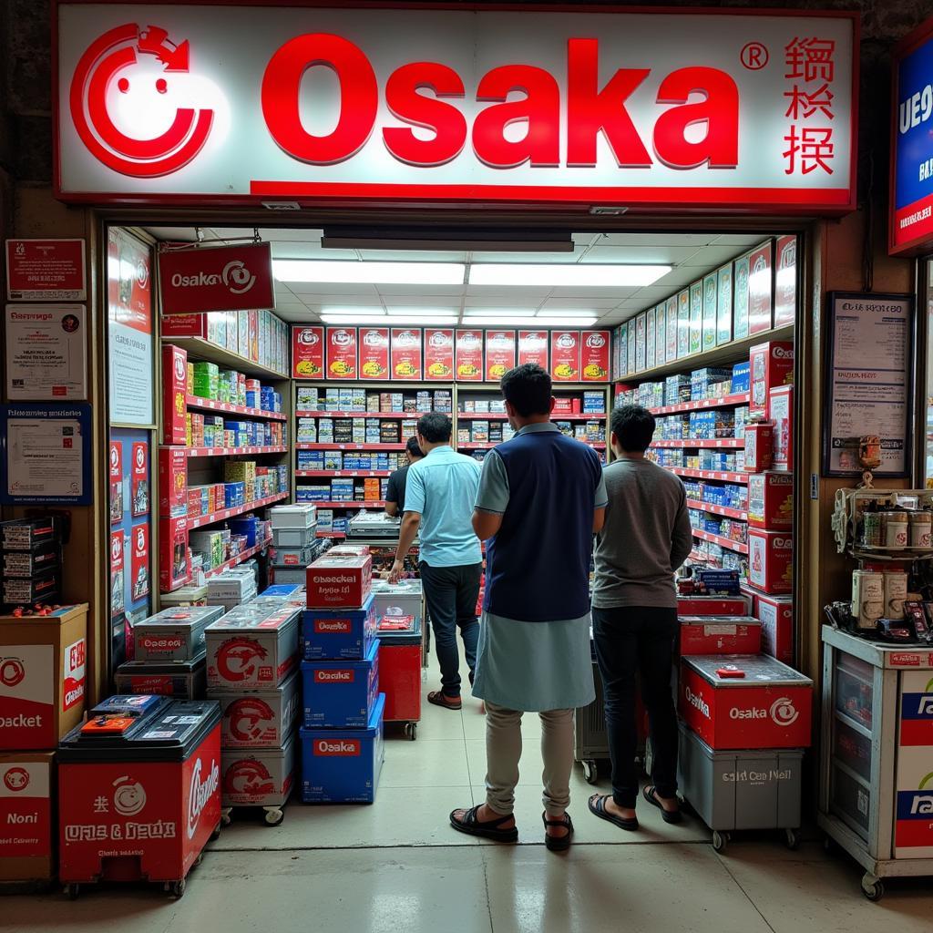 Osaka battery dealership in Lahore