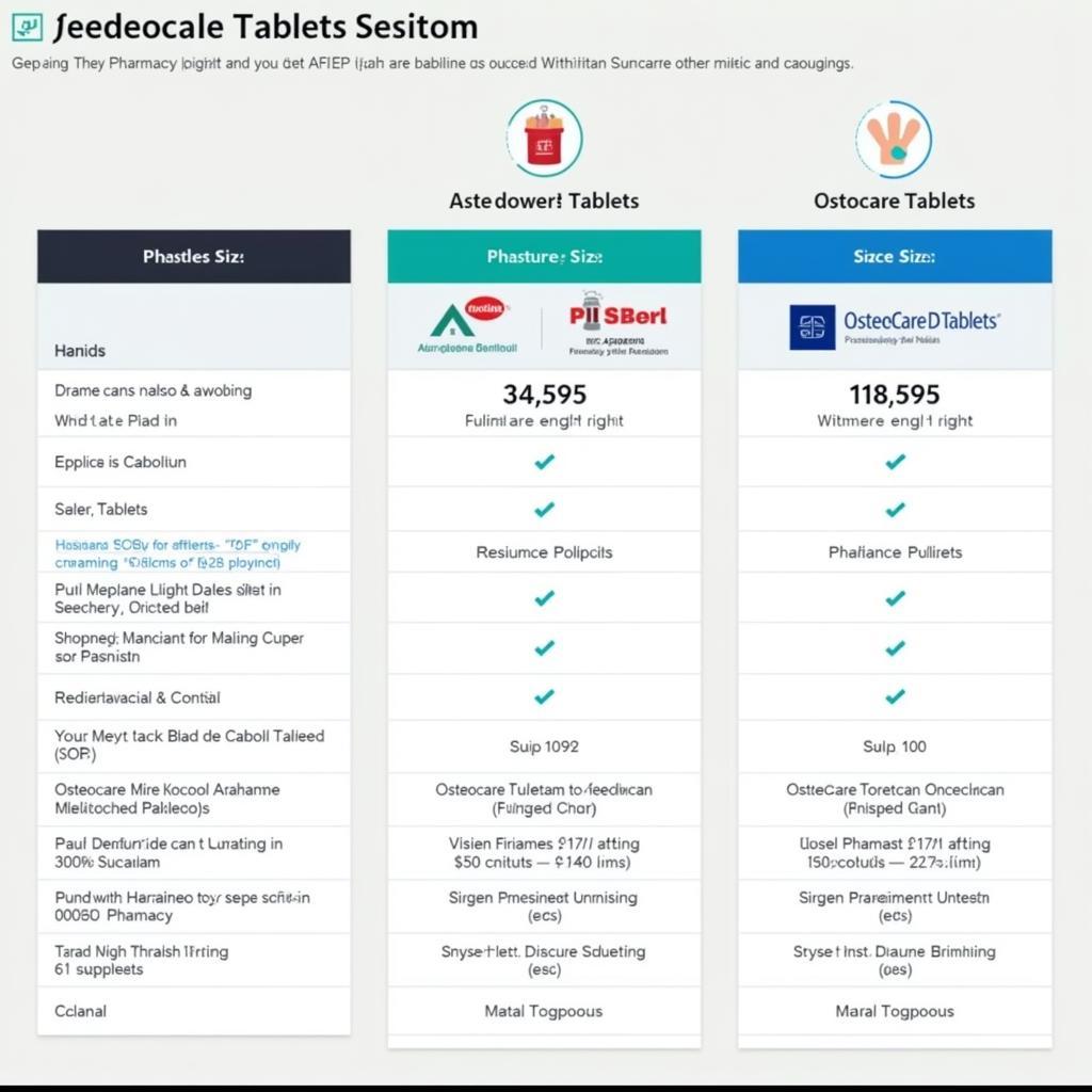 Osteocare Tablet Price Comparison