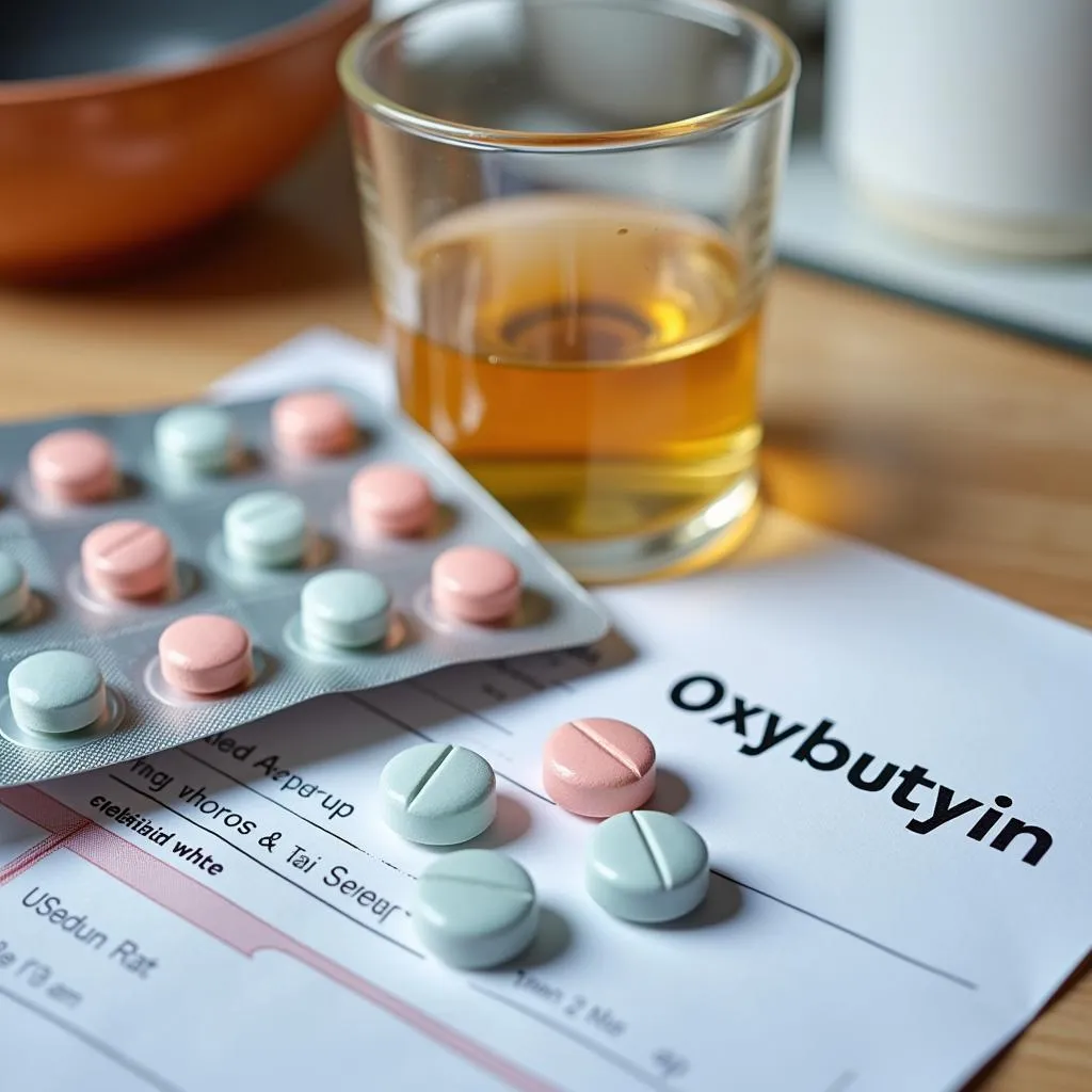 Oxybutynin tablets and syrup