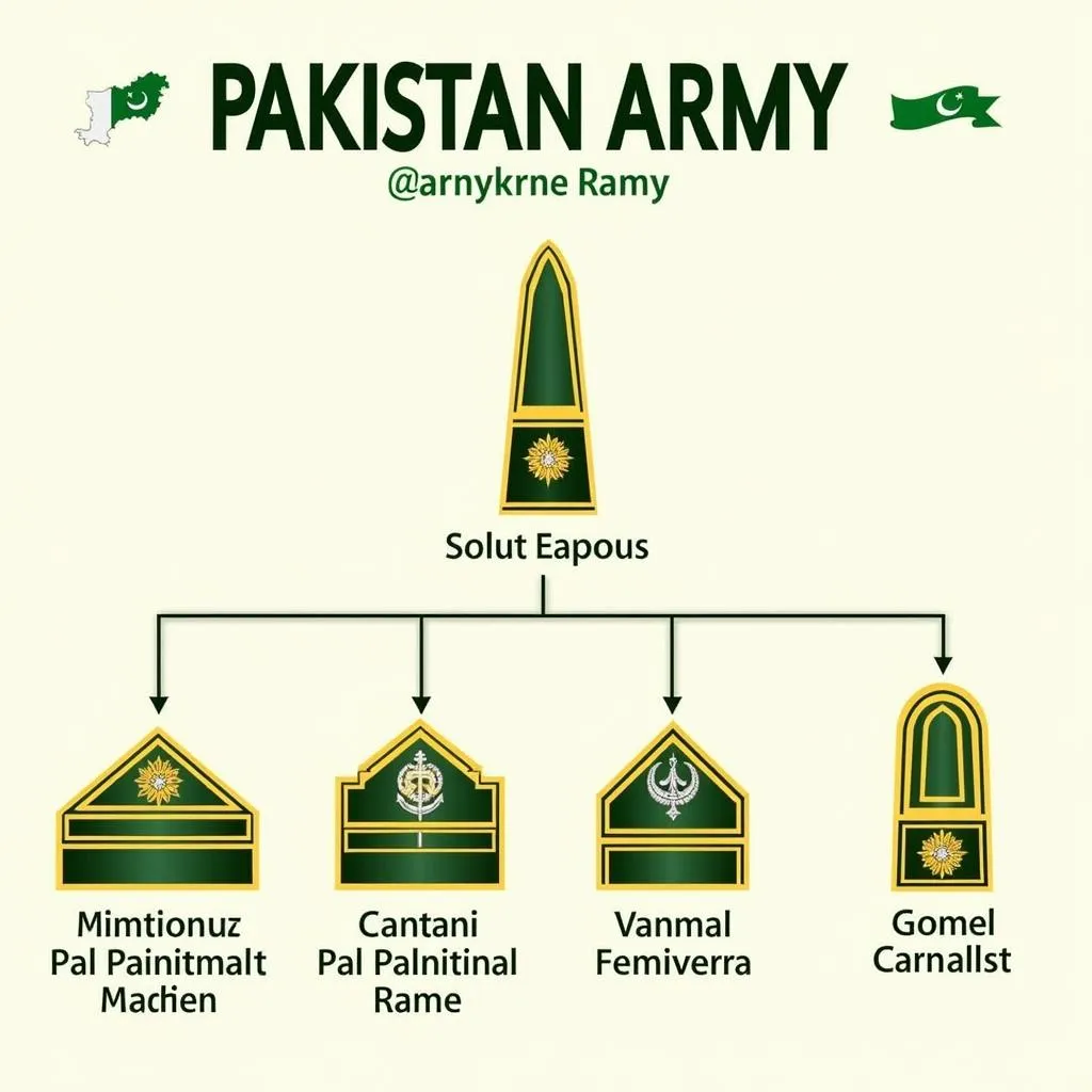 Pakistan Army Officer Ranks