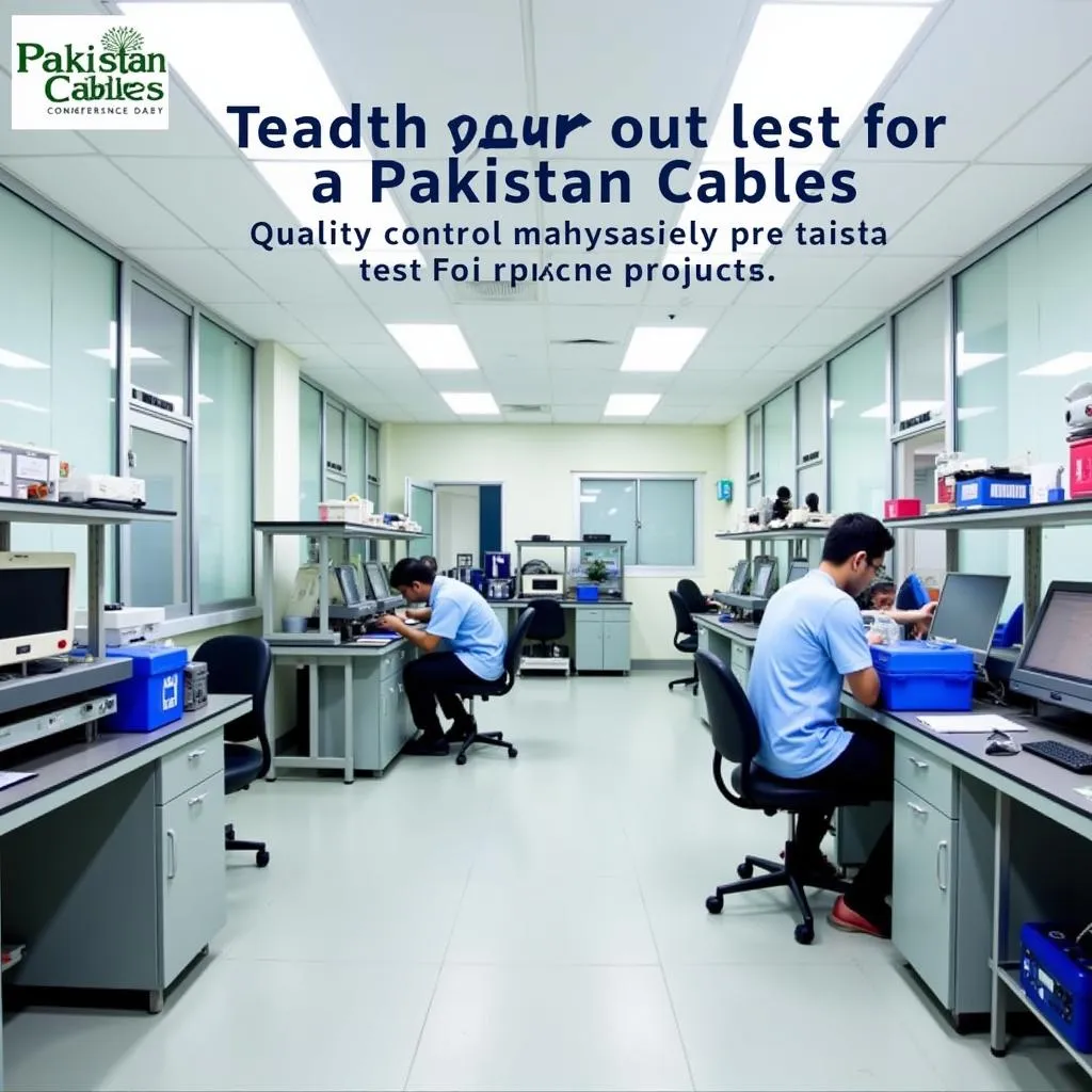 Pakistan Cables Quality Testing