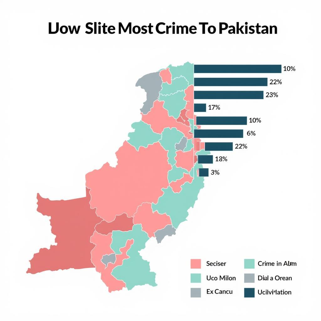 Crime statistics graph in Pakistan