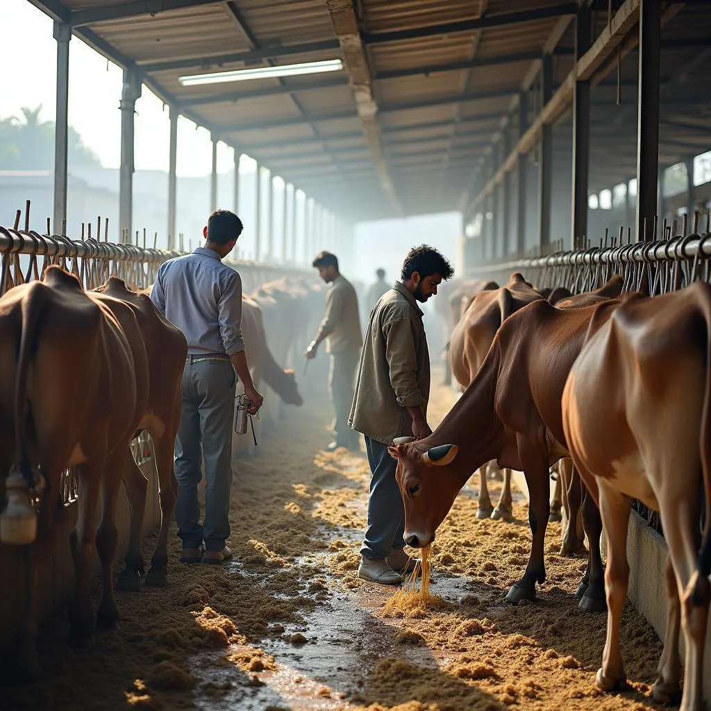 Pakistani Dairy Farm