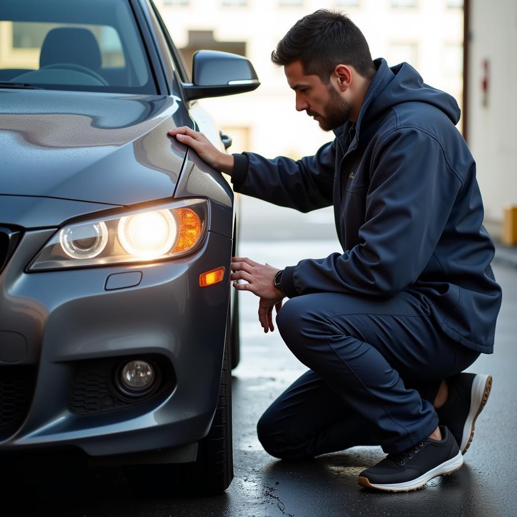 Pakistan Driving Test Vehicle Inspection