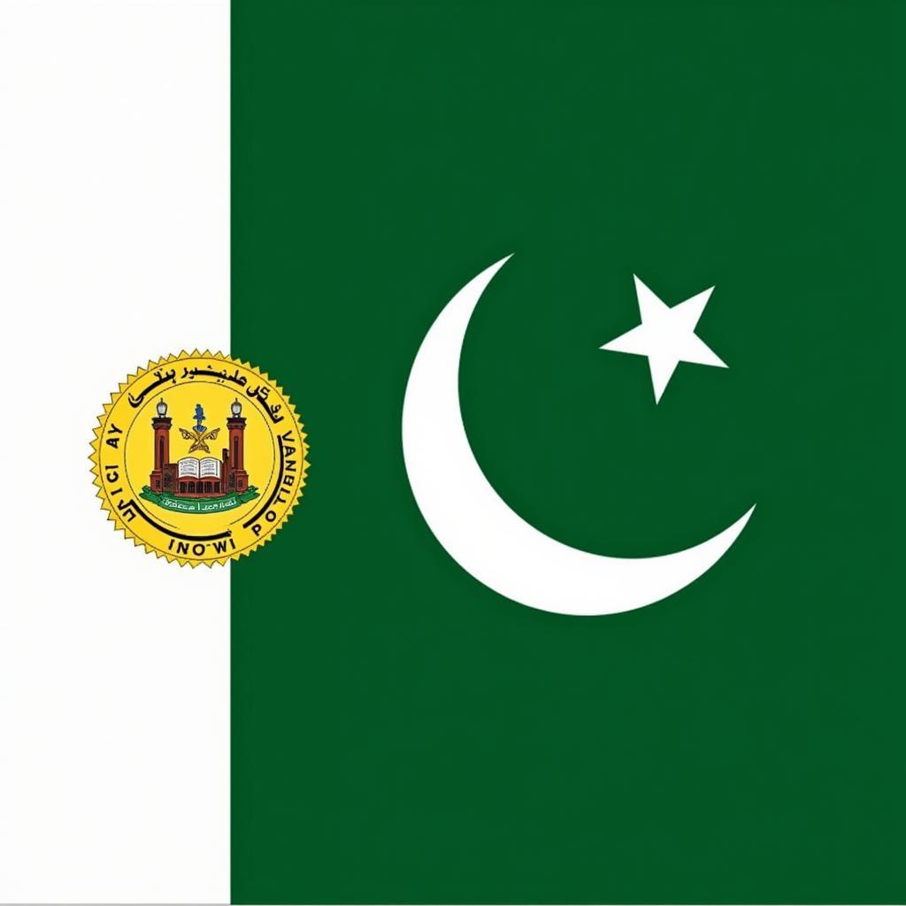 Pakistan Flag and Government Seal