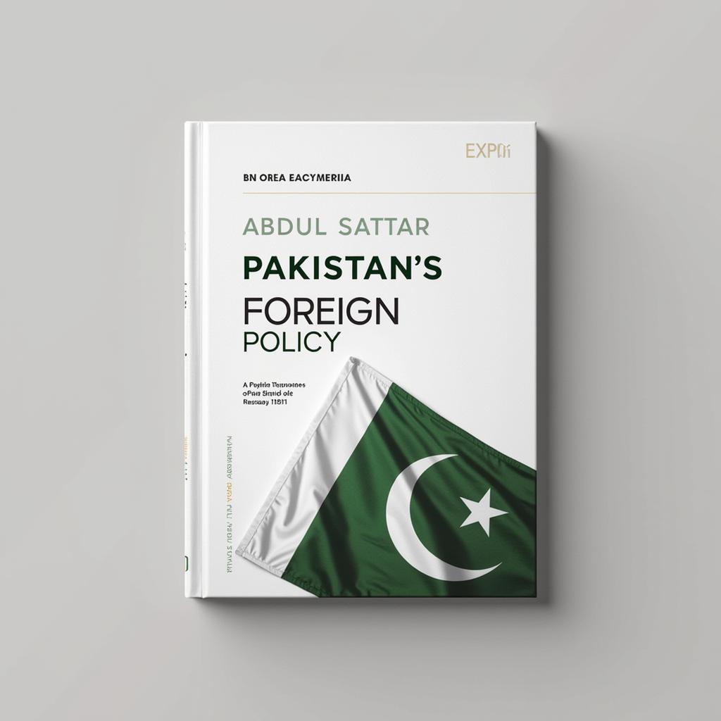 Book cover of "Pakistan's Foreign Policy" by Abdul Sattar