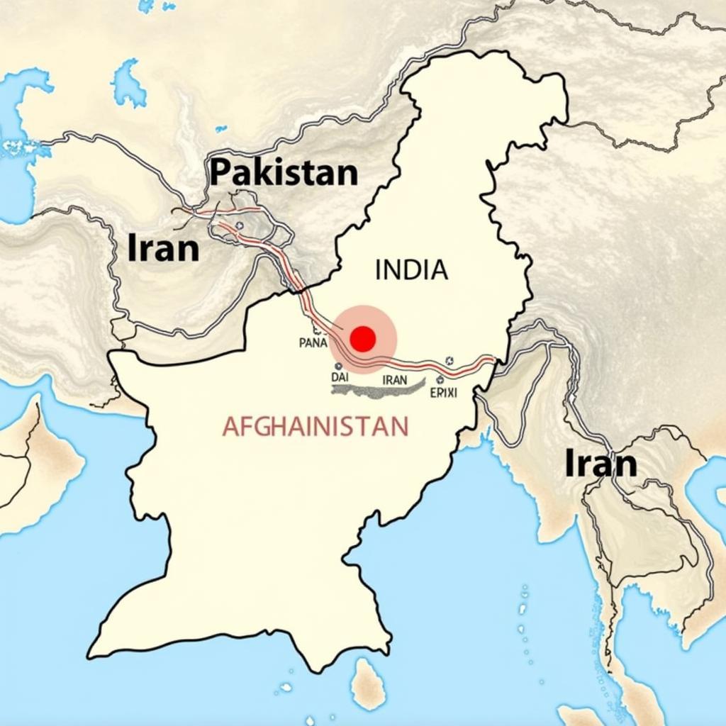 Pakistan's Geopolitical Location