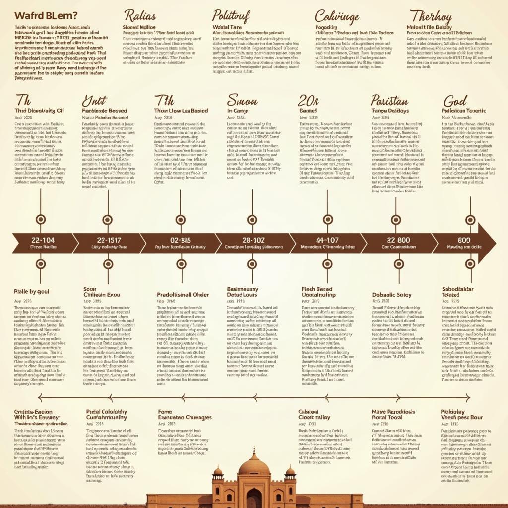 Pakistan History Timeline