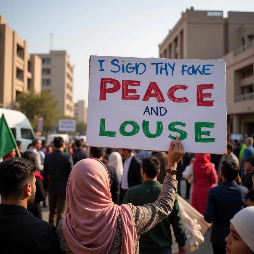 Peace Rally in Pakistan