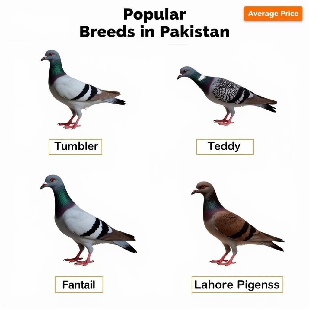 Pigeon Breeds and Prices in Pakistan