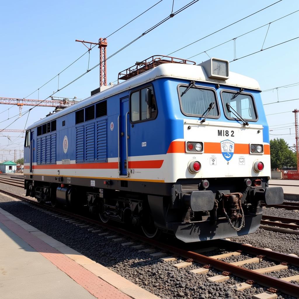 Modern Locomotive on Pakistan Railways Network