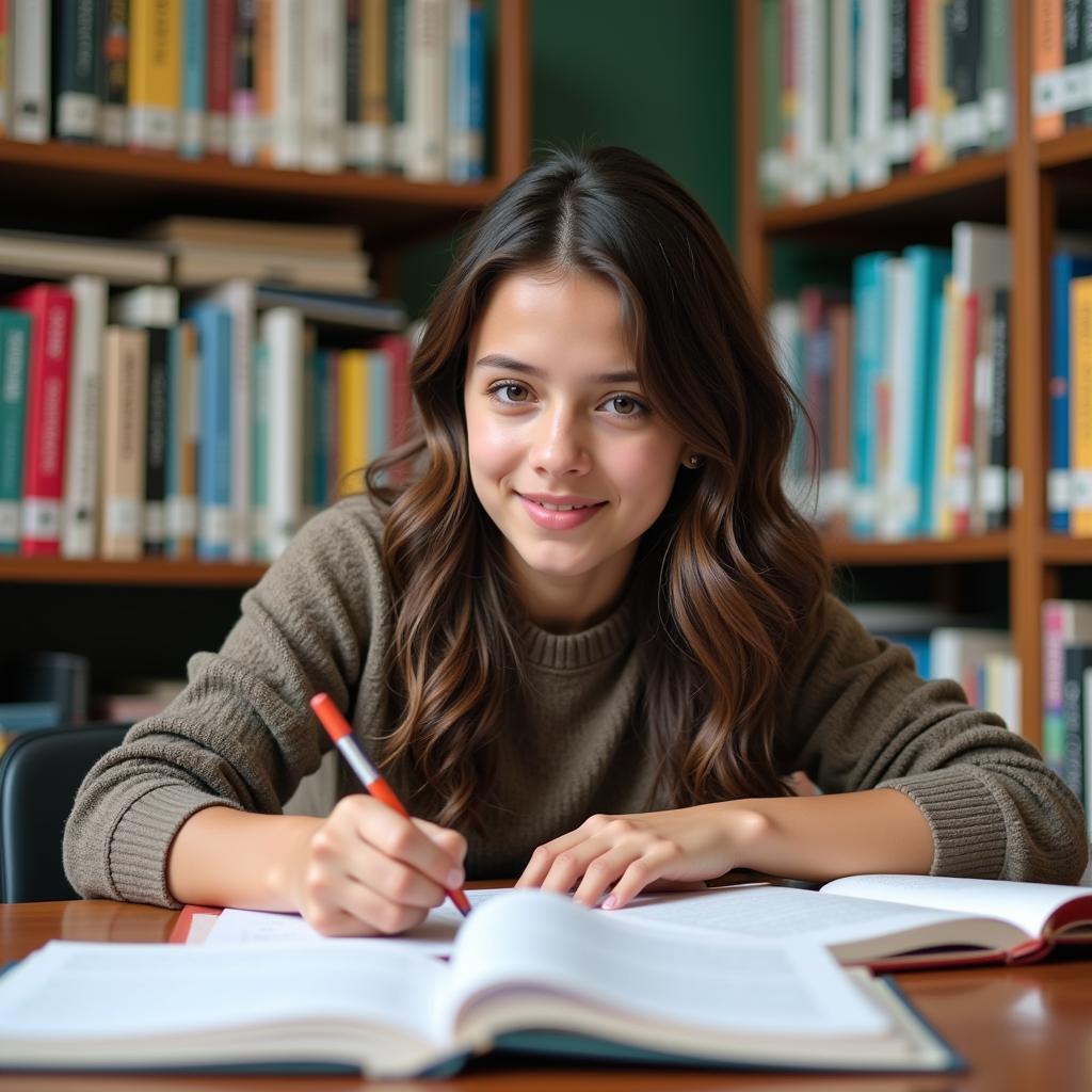 Student diligently taking notes for Papacambridge Pakistan Studies exam