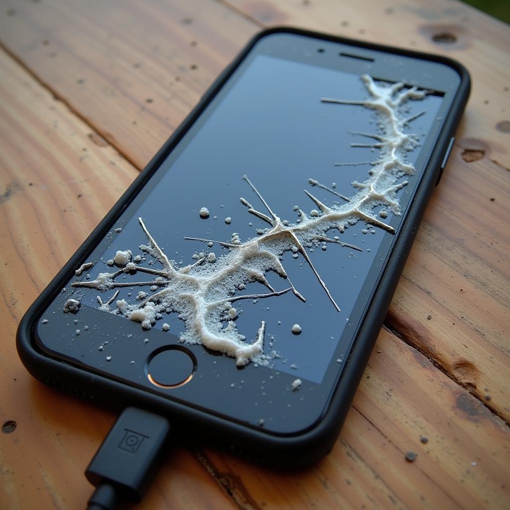 Phone Damaged by Weather